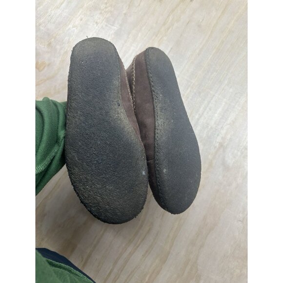 Sorel Men's Manawan II Slipper Elk Natural Brown US Size 11 NM3477 Faux Fur Trim - Picture 2 of 7